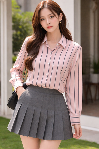 pink classy shirt