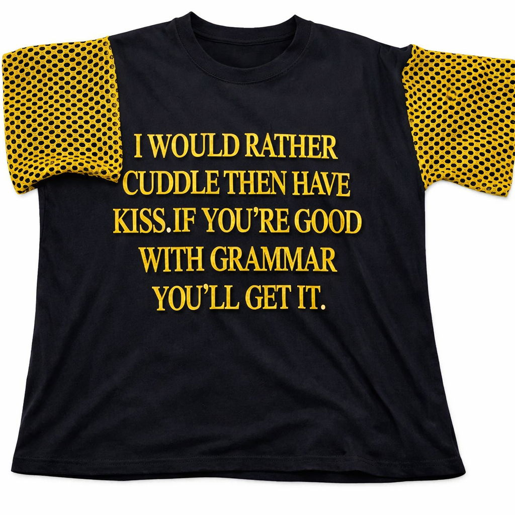 Trendy Typography Graphic T-Shirt