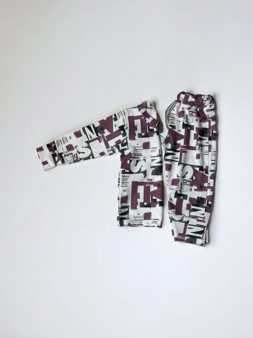 Kids Printed Lounge Co-Ord Set