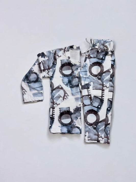Kids Printed Lounge Co-Ord Set